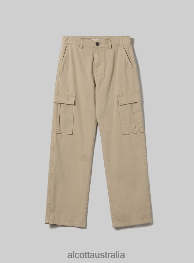 Twill Cargo Trousers Women 2TH442398 BK1 BLACK Alcott Clothing