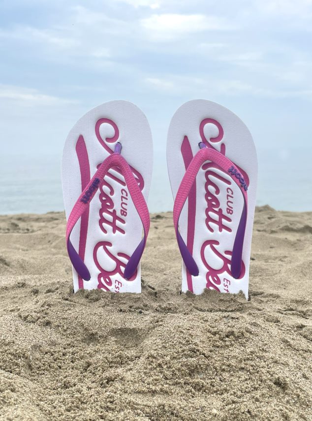 Infradito Con Logo Women 2TH442132 C6575 GREEN Alcott Shoes