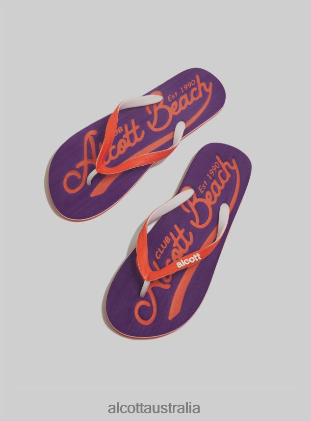 Infradito Con Logo Women 2TH442170 C6575 GREEN Alcott Shoes