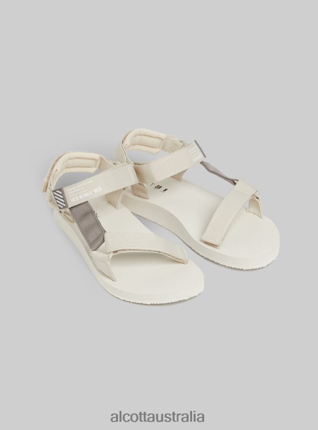 Sandali In Gomma Con Chiusura A Strappo Women 2TH442113 BK1 BLACK Alcott Shoes