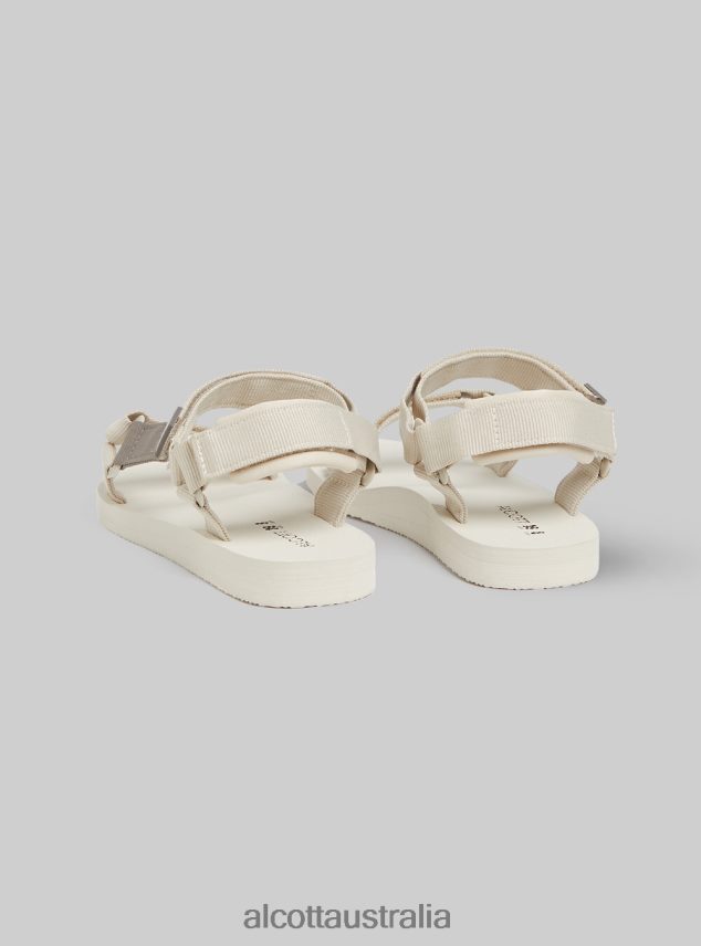 Sandali In Gomma Con Chiusura A Strappo Women 2TH442113 BK1 BLACK Alcott Shoes