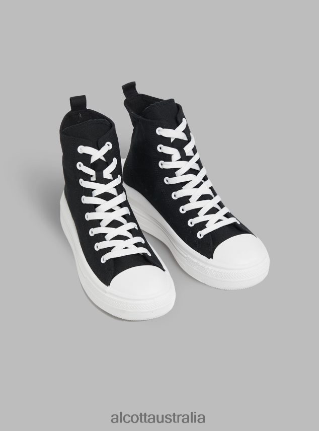 Sneakers A Stivaletto Con Platfrom Women 2TH44288 WH2 WHITE Alcott Shoes